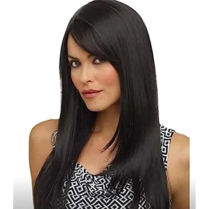 DILLARDS Long Black Wigs For Women - Image 1
